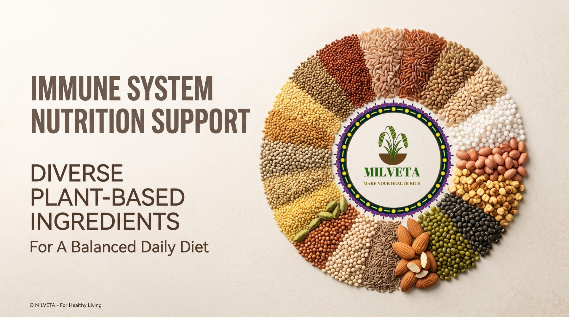 Natural seeds without artificial additives.