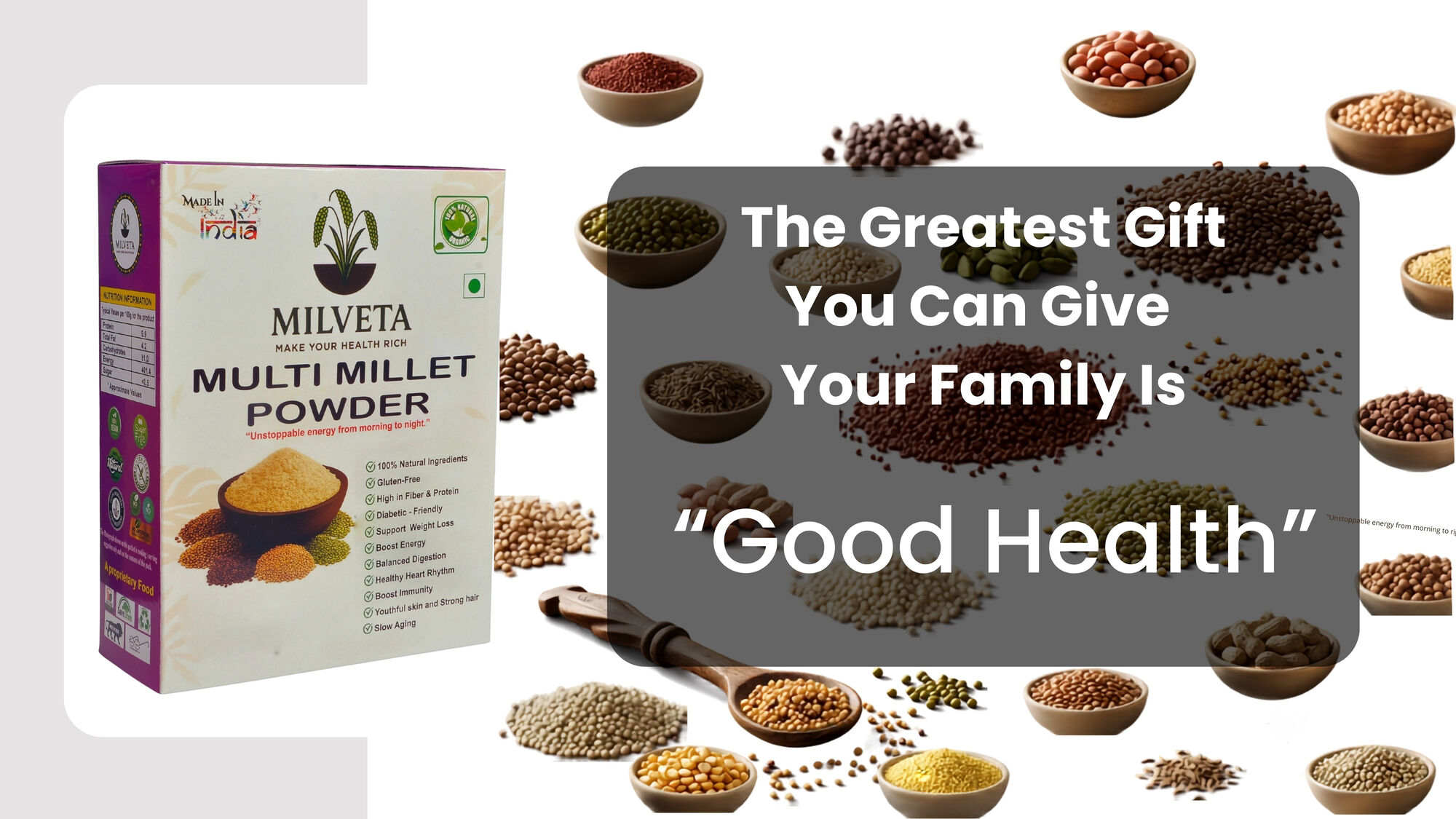 Milveta Multi Millet Powder