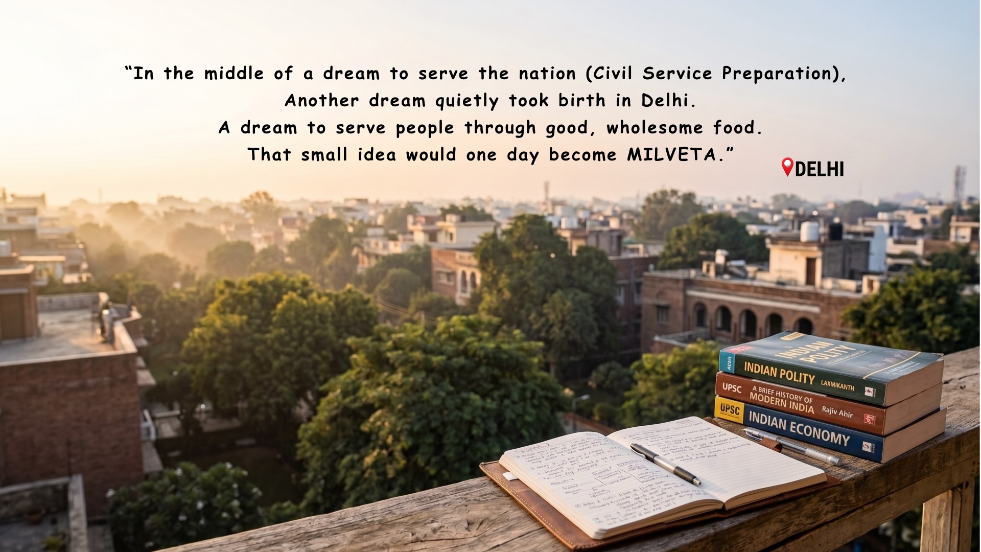 Delhi — Where It Began for MILVETA
